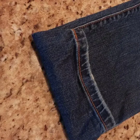 Universal Thread mid-rise girlfriend crop jeans sz 4 / 27 waist - Picture 7 of 8